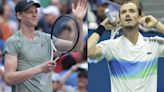 El italiano Jannik Sinner y el ruso Daniil Medvedev se cruzan en cuartos de final del US Open