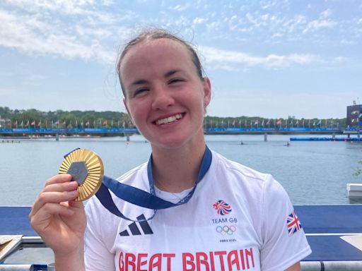 Gold-winning rower 'proud' to represent Leicester