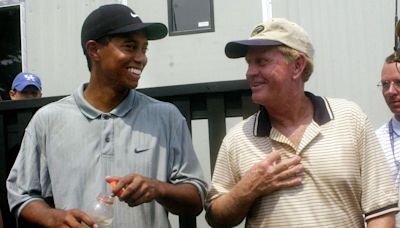 Jack Nicklaus remembers the exact moment he knew it was time to pass the baton (and it included Tiger Woods)
