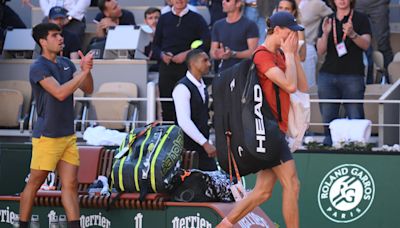 Carlos Alcaraz and Jannik Sinner land in the same half at Wimbledon