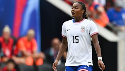 USWNT's Shaw (leg) ruled out of Olympic opener