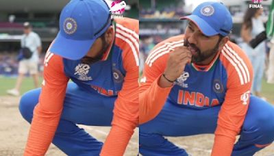 Rohit Sharma explains his grass-eating celebrations after T20 World Cup triumph