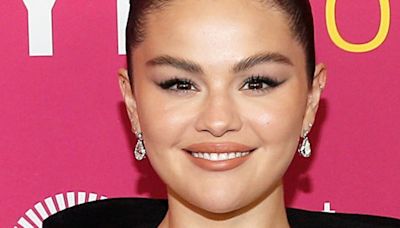 Selena Gomez’s “Blood Moon” Burgundy Manicure Screams Fall