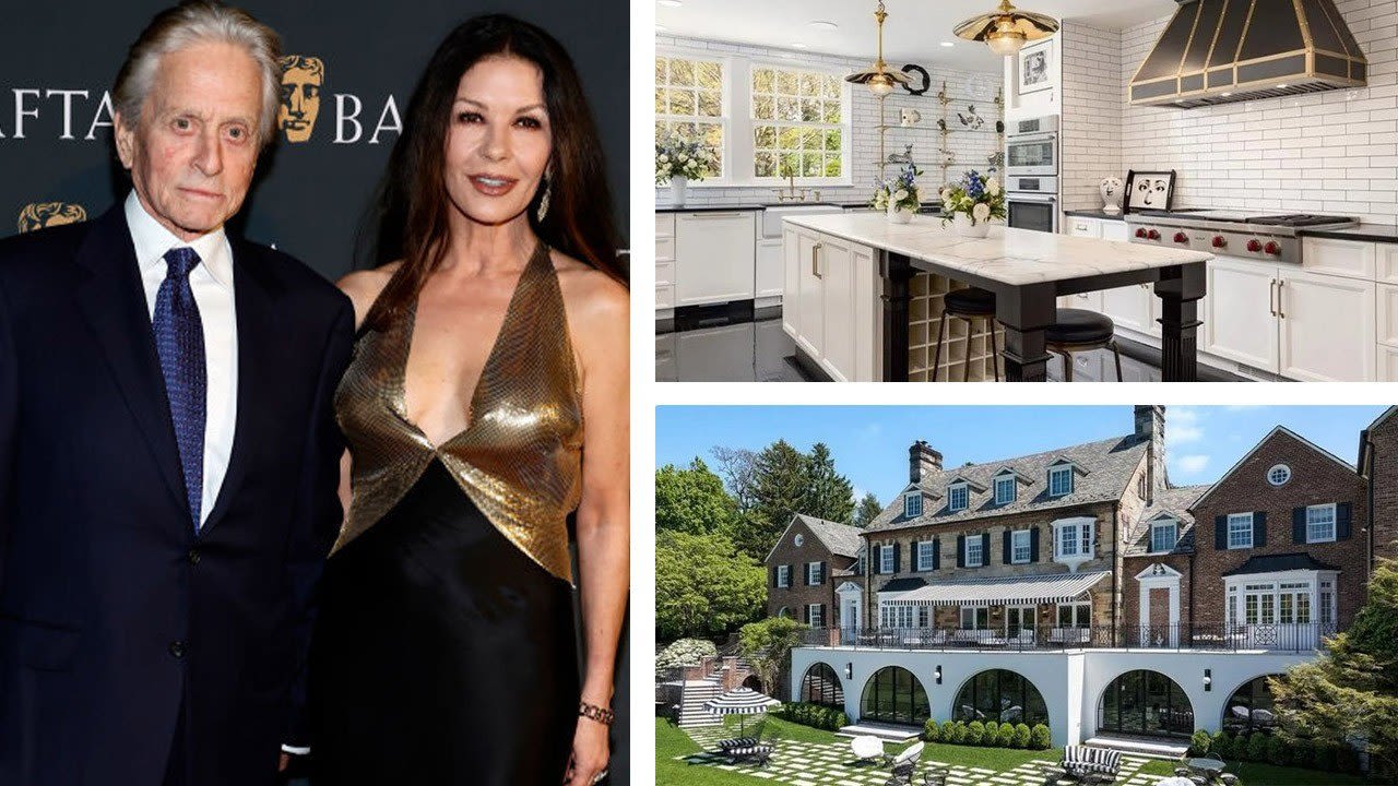 Michael Douglas and Catherine Zeta-Jones Put Their 1929 Hudson River Home on the Market for $12M