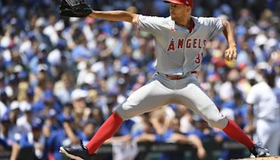 Anderson throws eight scoreless innings in Los Angeles Angels 7-0 win over Chicago Cubs