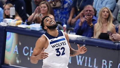 Towns, Edwards lift Wolves over Mavs 105-100 to avoid sweep in West finals