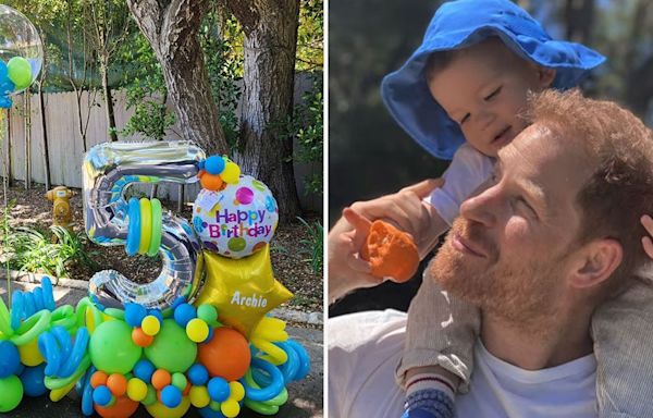 Meghan and Harry throw colourful backyard party for Prince Archie’s 5th birthday