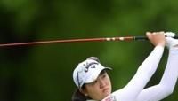 American Rose Zhang has a two shot lead after the first round of the LPGA's Founders Cup in New Jersey.