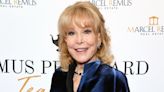 Barbara Eden Looks Chic in Navy Blue at Remus Pre-Award Tea Time Event — See Her Look!