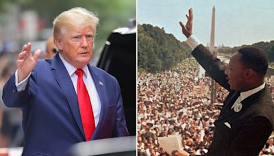 Trump: I drew bigger crowd than at Martin Luther King’s ‘I have a dream’ speech