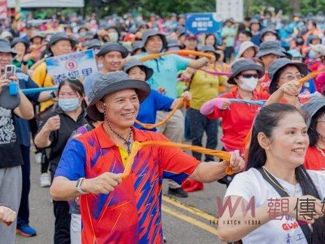 欣賞桃園美麗的珍珠海岸風光 觀音舉辦健康齊步走節能減碳宣導活動