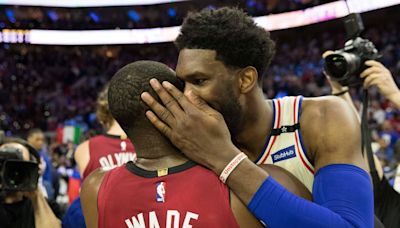 NBA Legend Dwyane Wade Reacts To Joel Embiid Video