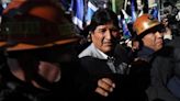 Evo Morales llega al Tribunal Supremo Electoral en La Paz