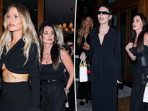 Frenemies Kyle Richards, Dorit Kemsley reunite for Lisa Rinna’s 61st birthday, ‘hopeful they can work through their issues’
