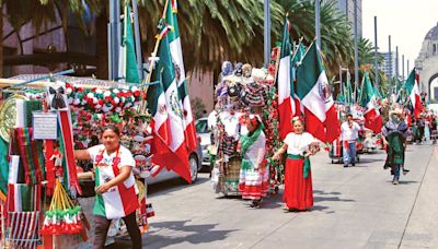 Caravana en Ciudad de México; arranca venta patria