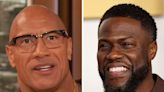 'The Drew Barrymore Show': Dwayne "The Rock" Johnson roasts Kevin Hart's "wildly small" butt