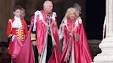 King joins throng of honour holders at service of dedication