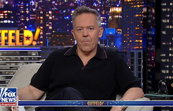 GREG GUTFELD: Biden is like 'the mad King, a senile dude' who can barely hold on to the presidency