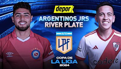 River vs Argentinos Juniors EN VIVO vía ESPN y STAR Plus: ver transmisión de Liga Profesional