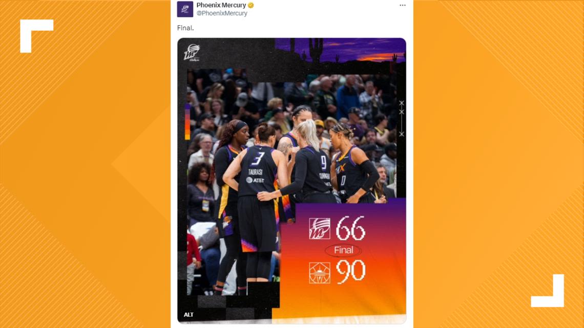 Loyd scores 20, Horston 16 as Storm hit 12 3s, beats Mercury 90-66