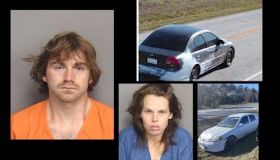 South Carolina Duo Lead Police On Stolen Car Chase With Cat, Dog, and Four Chickens Inside