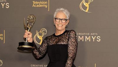 Jamie Lee Curtis wins first Emmy at Creative Arts ceremony