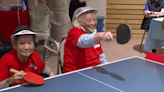 90-plus and serving up spirit: Ping pong tournament unites B.C. care homes | Globalnews.ca