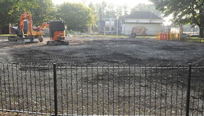 Work underway on refurbishment of Dundalk playground