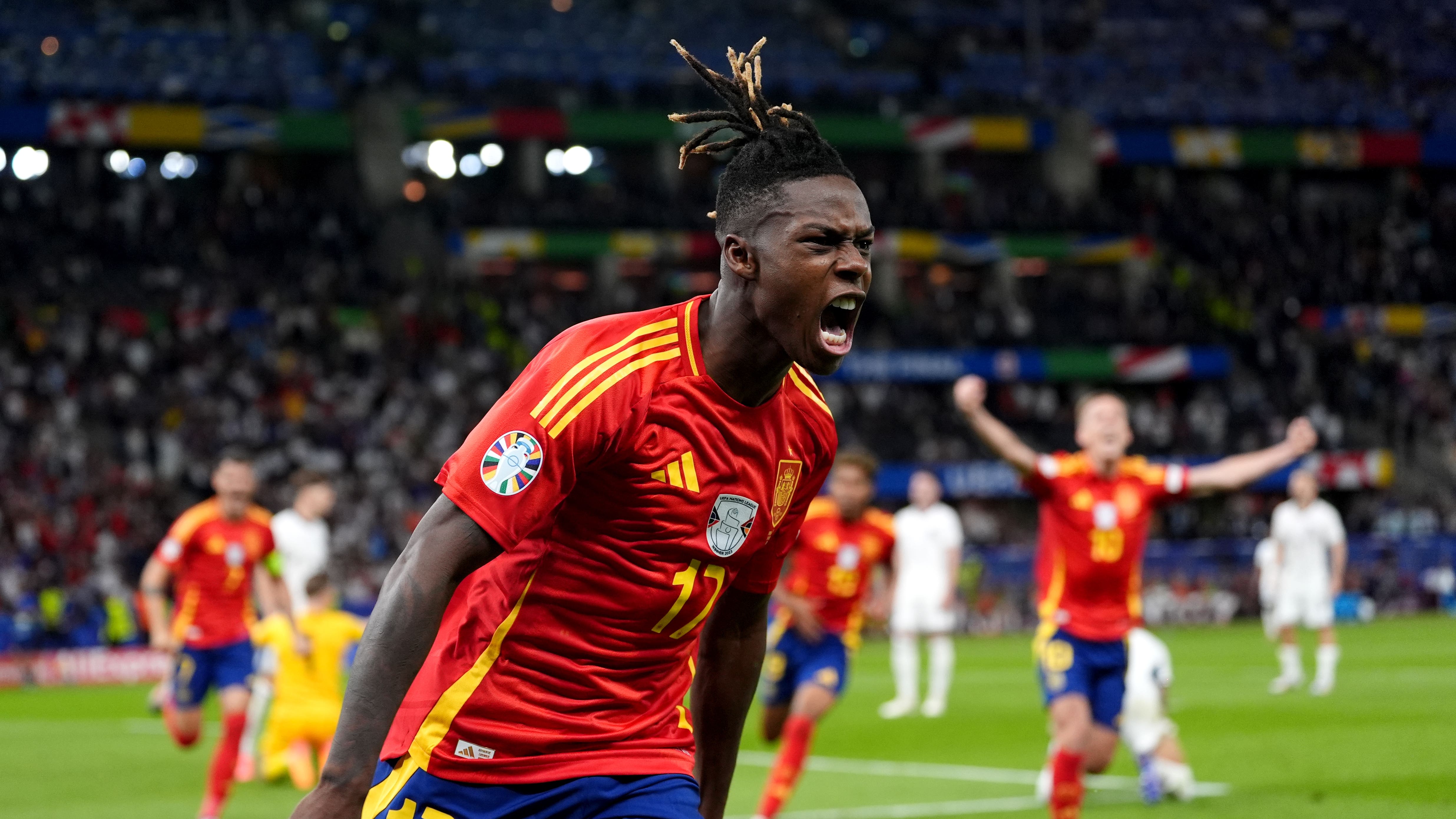 Euro 2024 final – live! Nico Williams fires Spain into 1-0 lead against England