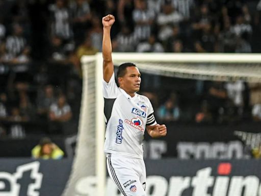 Carlos Bacca apunta a establecer un nuevo récord histórico con Junior en la Copa Libertadores