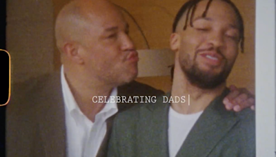Jalen Brunson and father Rick Brunson star in Brooks Brothers’ Father’s Day campaign