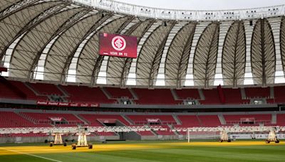 Como estava o Beira-Rio durante a enchente e como ficou para o jogo entre Inter e Vasco | GZH