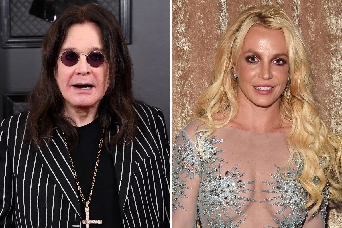 Ozzy Osbourne says he's "fed up" of seeing Britney Spears