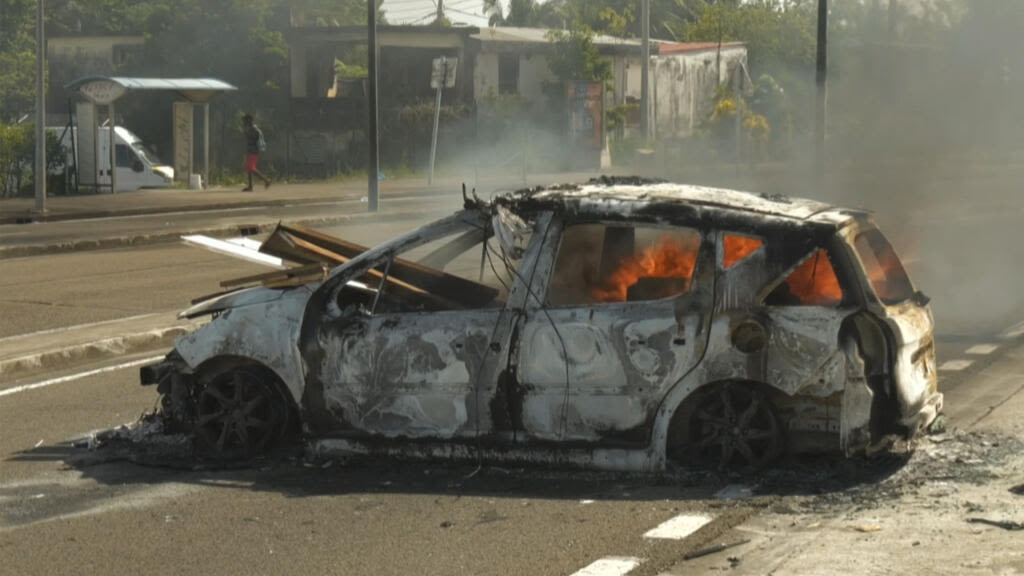 Martinique imposes night curfew as rising living costs trigger unrest