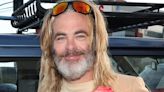 Chris Pine Channels 'Poolman' Character in Jorts, Long Blond Hair