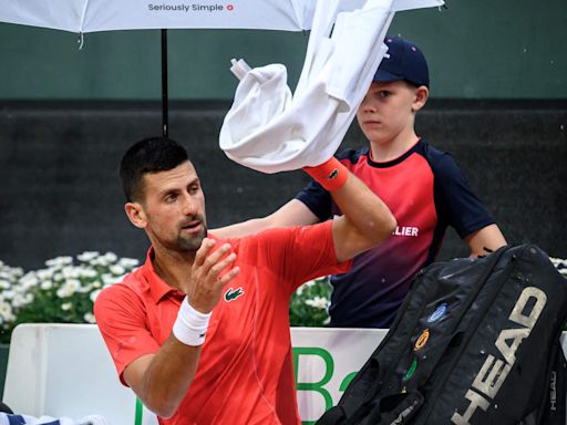 Djokovic sick on court during Geneva Open loss to Machac