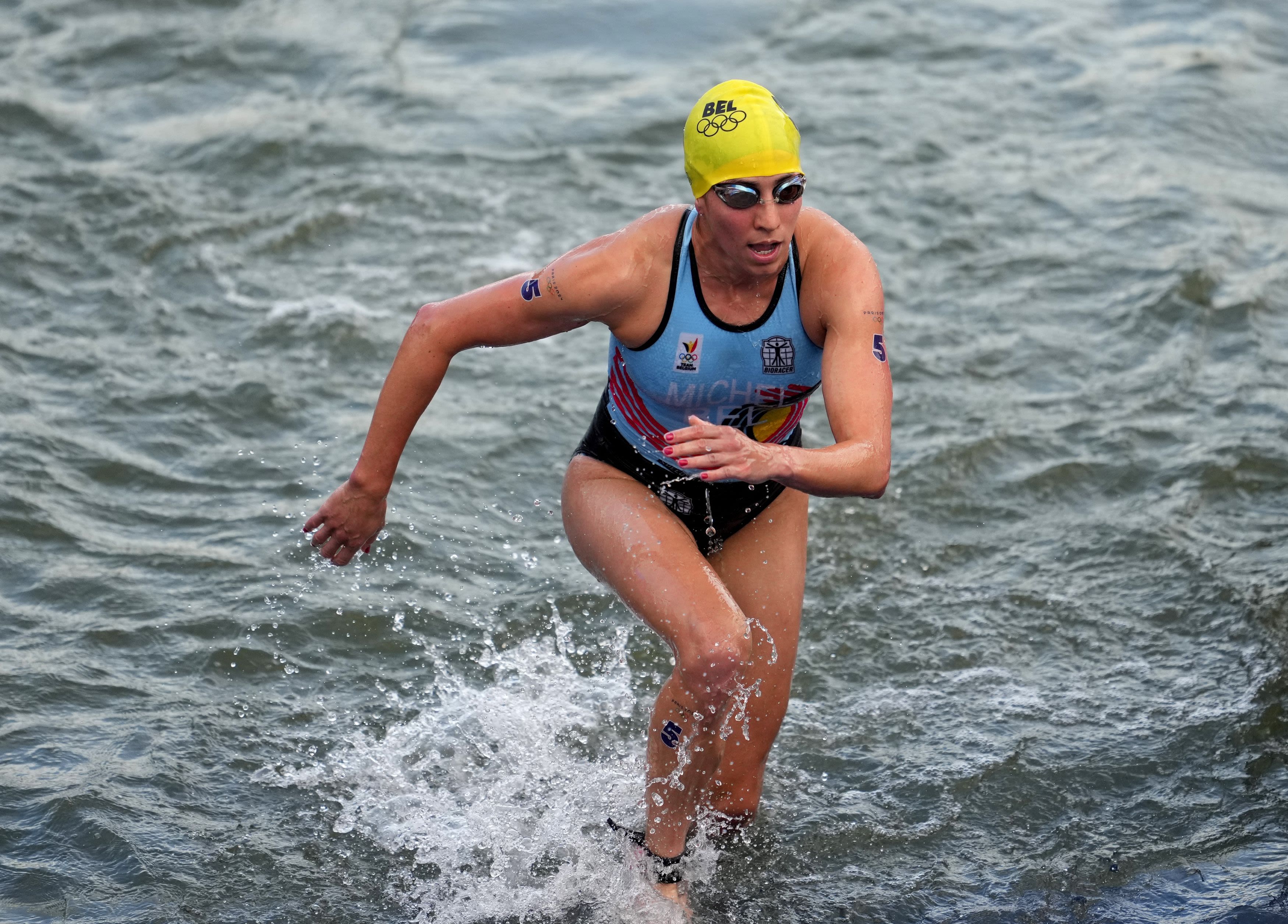 Belgium won’t compete in triathlon in Seine after athlete falls ill