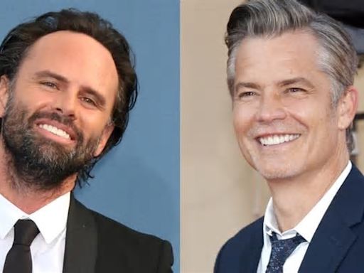 New pic of Timothy Olyphant and Walton Goggins sends gay Twitter into a tizzy