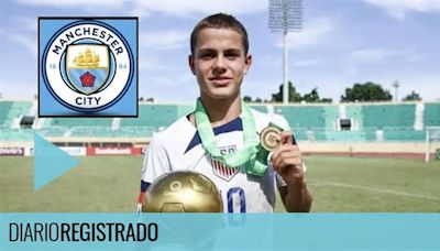 Manchester City compró a la joya estadounidense de 14 años que comparan con Messi