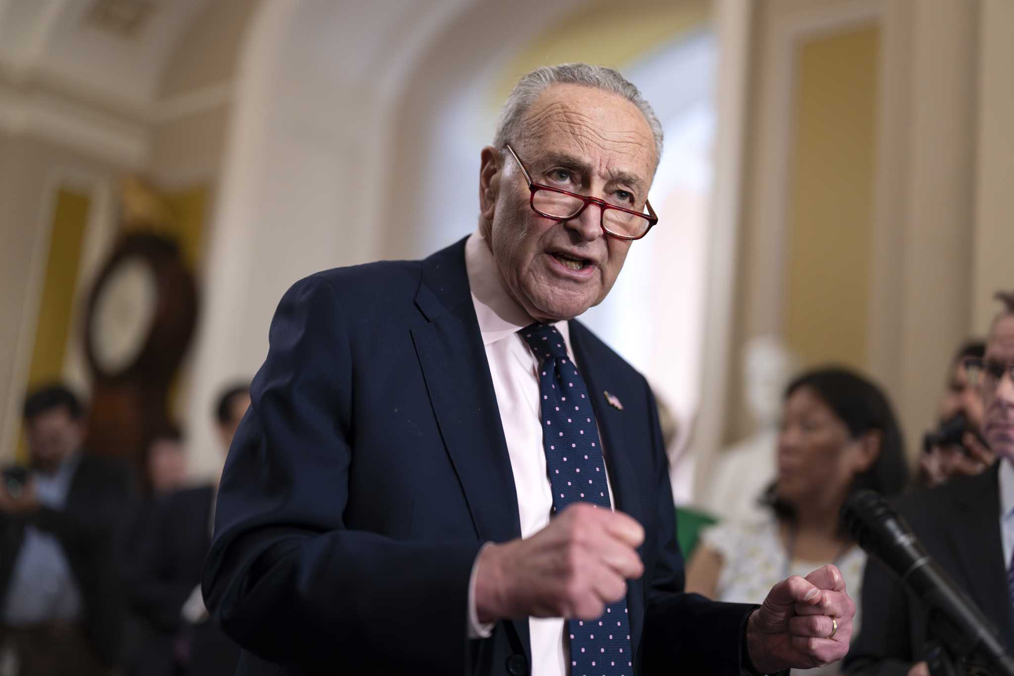 Border bill fails Senate test vote as Democrats seek to underscore Republican resistance