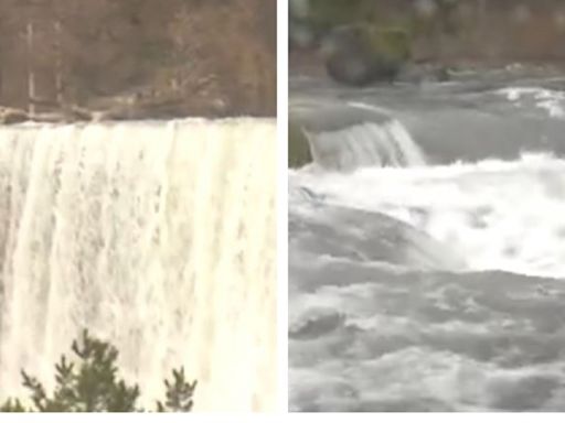 Aumentó su caudal rápidamente: Así está el río Laja por las lluvias del ciclón extratropical