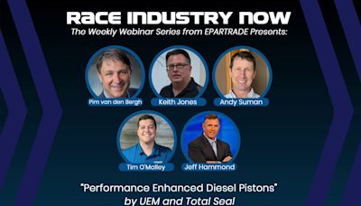 Next Tech Webinar: “Performance Enhanced Diesel Pistons”