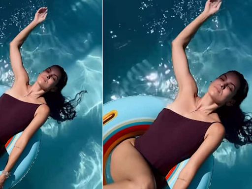 Natasa Stankovic Enjoys Pool Time With BFF Alex; Netizens Say Hardik Pandya Is Watching