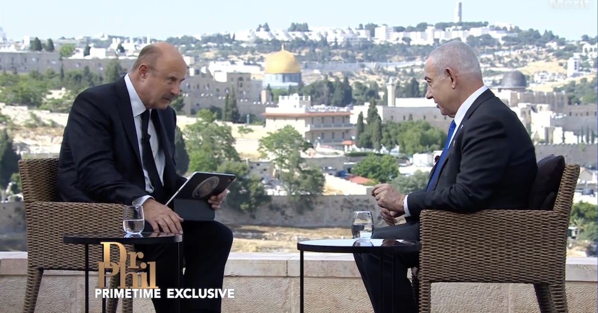 Benjamin Netanyahu Tells Dr. Phil He Hopes to ‘Overcome’ Current ‘Disagreements’ with Biden: ‘We Will Do What We Have...