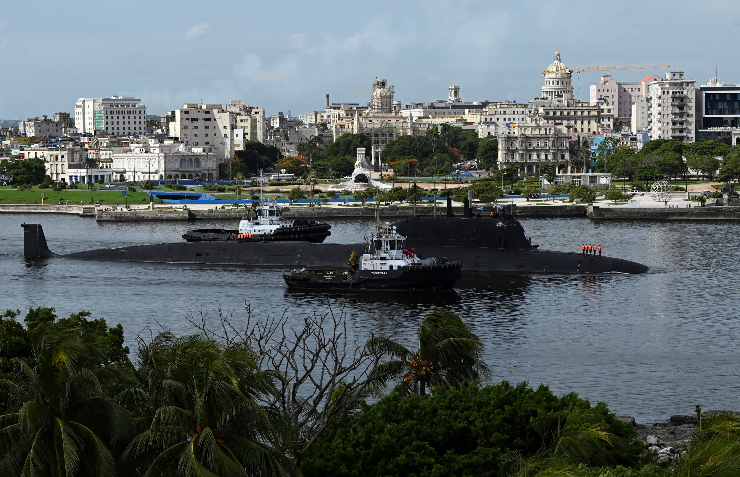 US Navy "monitoring" Russian warships in sight of Miami