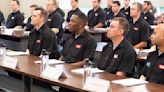 Mayor Sharon Tucker welcomes Fort Wayne Fire Department recruit class to training