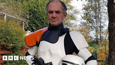 Star Wars: Chatham fundraiser dresses up as stormtrooper