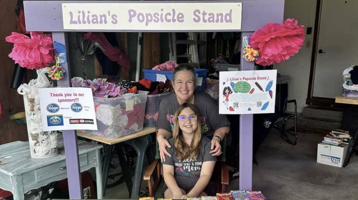 Girl uses popsicle stand money for cancer research