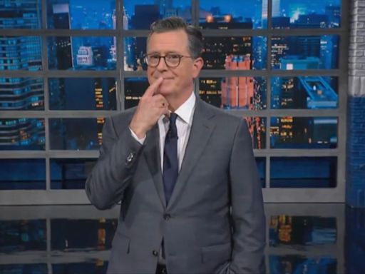 Stephen Colbert continues to rile Trump with ‘boring’ comments