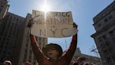 Trump fans and critics face off near a Manhattan courthouse as former president is arraigned